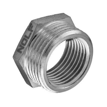 Футорка NFCF-0206-N-1/2"Mx1/4"F нікельована (NF3121)